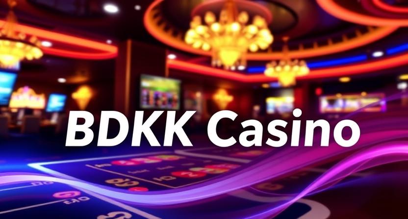 Immersive lounge-style interface of BDKKK casino